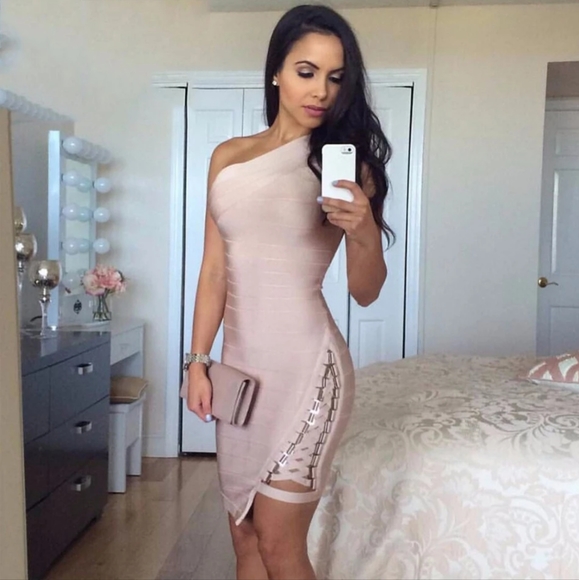 🎆HP🎇One-Shoulder Sequined Night Out Party Dress - Picture 2 of 8